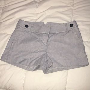 Express Pin Striped Shorts
